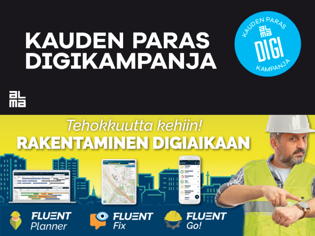 Almamedian kauden paras digikampanja | Fluent Progress